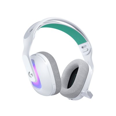 Logitech G522 LIGHTSPEED Wireless RGB Gaming Headset, langattomat, valkoinen
