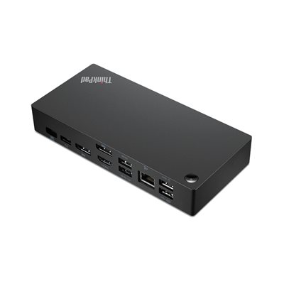 Lenovo ThinkPad Universal USB-C Dock -telakointiasema, 90W, musta