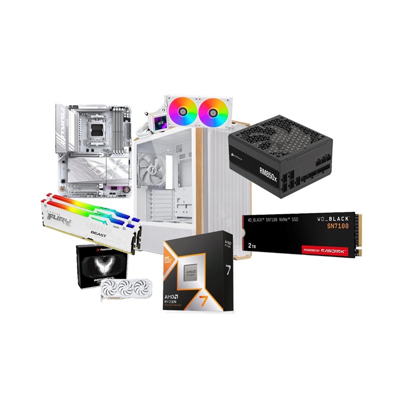 Jimm's DIY PowerColor 9070XT  -tuotepaketti