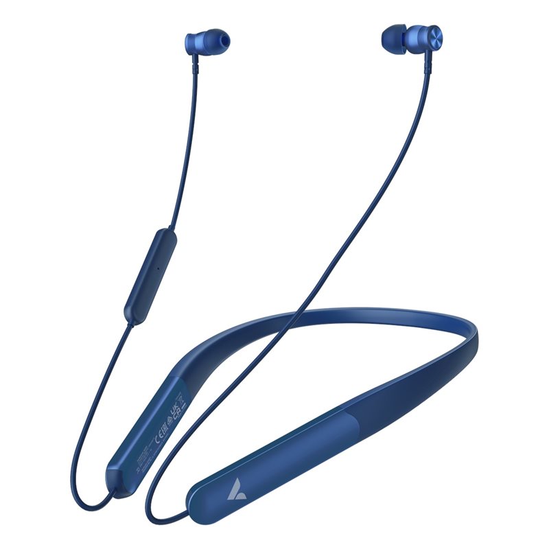 Verbatim TruSound Pro Neckband -korvakuulokkeet, Bluetooth 5.4, sininen