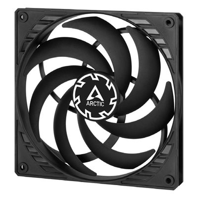 ARCTIC (Outlet) P14 Slim PWM PST, 140mm PWM-laitetuuletin, musta