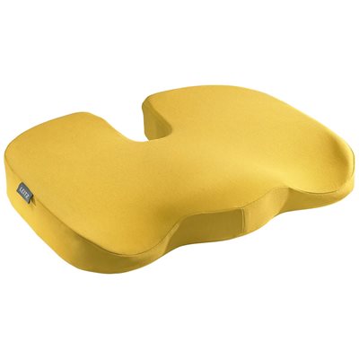 Leitz Ergo Cosy, ergonominen istuintyyny, keltainen