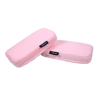 Arozzi Memory Foam Armrest Pads, muistivaahtotyynypari käsinojiin, pinkki