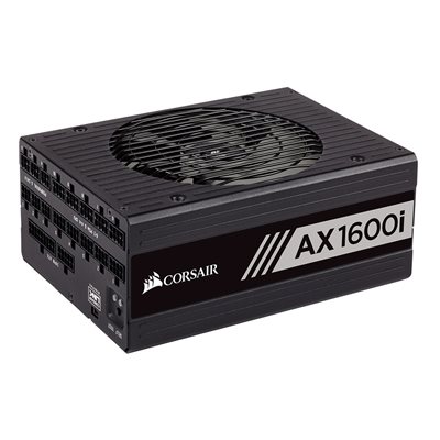 Corsair 1600W AX1600i, modulaarinen ATX-virtalähde, 80 Plus Titanium
