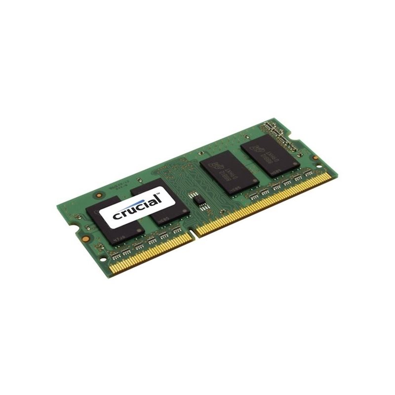 Crucial 4GB (1 x 4GB), DDR3 1600MHz, SODIMM, CL11, 1.35,1.5V