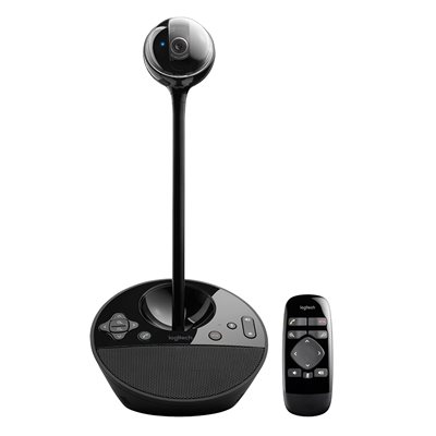 Logitech BCC950 ConferenceCam -verkkokamera, USB, musta