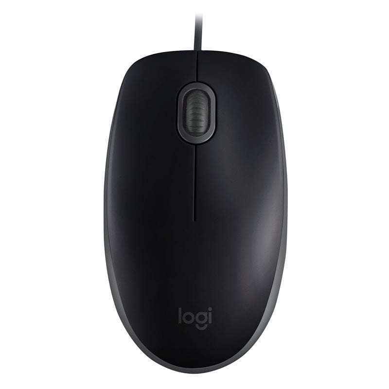 Logitech B110 Silent, USB-hiiri, musta