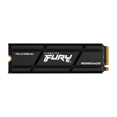 Kingston 1TB FURY Renegade PCIe 4.0 NVMe M.2 SSD with Heatsink, 3D TLC, 7300/6000 MB/s