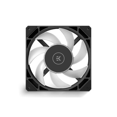 EK-Waterblocks EK-Loop Fan FPT 140 D-RGB - Black (600-2200rpm), 140mm PWM-laitetuuletin, musta