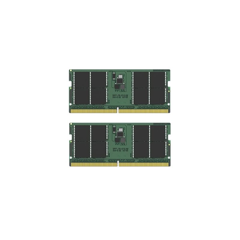 Kingston 64GB (2 x 32GB) ValueRAM, DDR5 5200MHz, SO-DIMM, CL42, 1.10V
