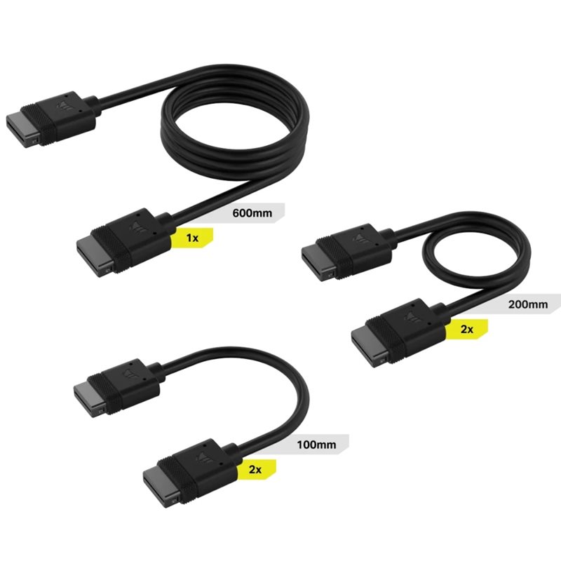 Corsair iCUE LINK Cable Kit, musta