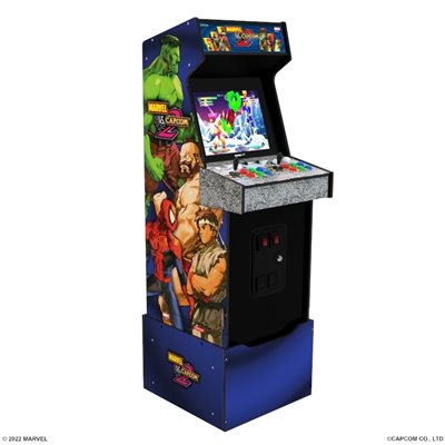Arcade1Up Marvel vs Capcom 2 Legacy Arcade Machine -pelikabinetti