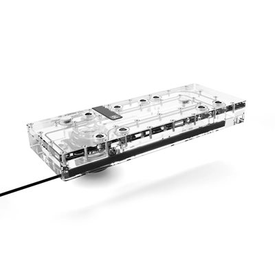 Alphacool Core Distro Plate O11 Dynamic Evo/XL with Apex VPP pump, distroplate + pumppu