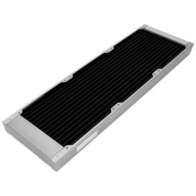 Watercool HEATKILLER RAD 420-S Stainless Steel, 420mm jäähdytin, ruostumaton teräs