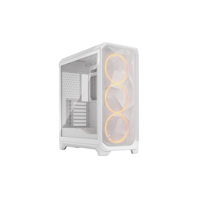 Fractal Design Meshify 3 - White RGB TG Clear Tint, ikkunallinen miditornikotelo, valkoinen