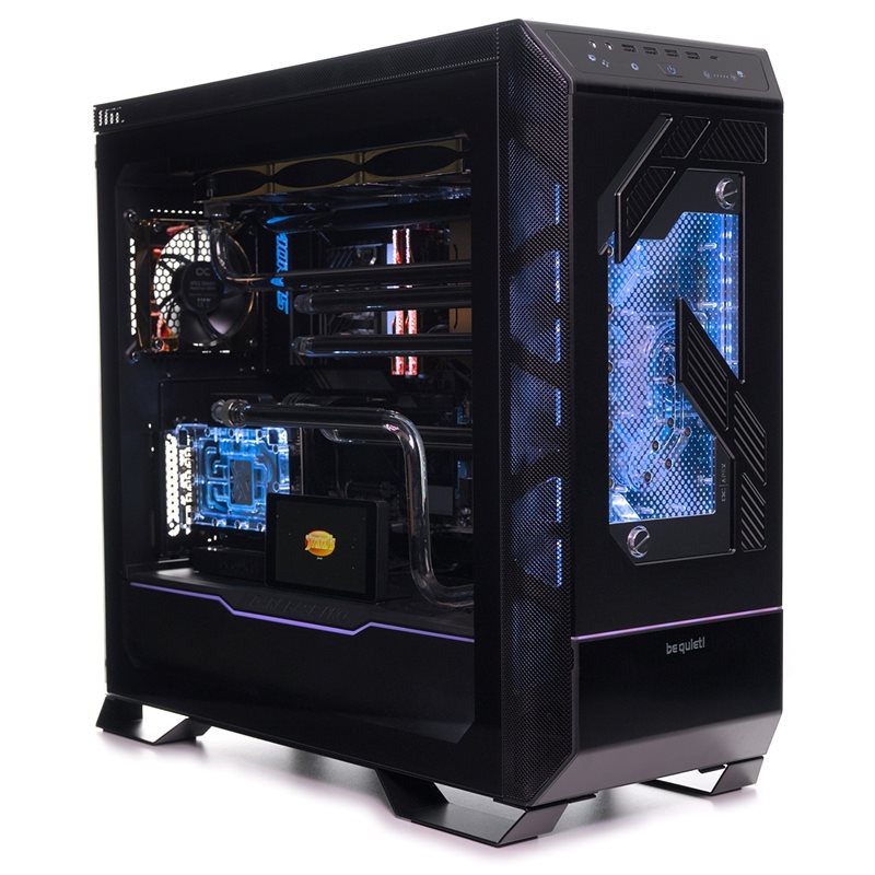 Jimm's Liquid Builds - The Perfect Gentleman, nestejäähdytetty pelitietokone