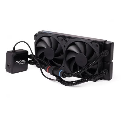 Alphacool Eisbaer LT240 CPU, AIO-vesijäähdytin prosessorille, musta