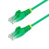 StarTech.com U/UTP Cat6 Slim laitekaapeli, LSZH, 0,25m, vihreä