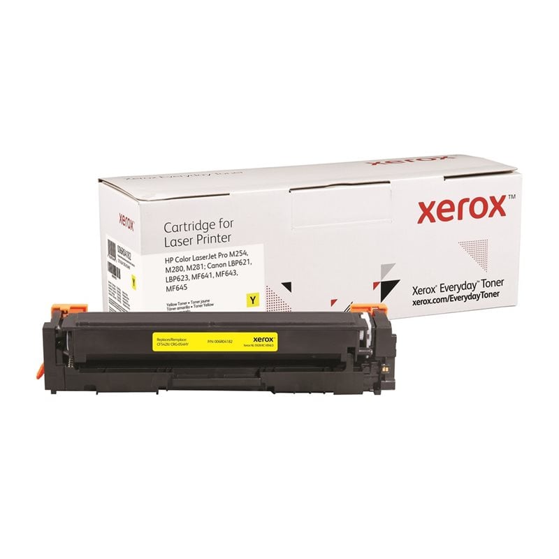 Xerox Everyday Toner -tarvikelaserväriainekasetti, keltainen, jopa 2500 sivua (HP)