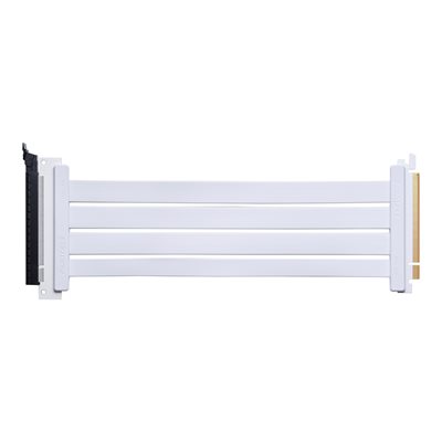 Phanteks Flat Line 300mm PCIe Gen4 Riser Cable, 180°, valkoinen