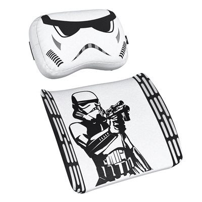 noblechairs Memory Foam Pillow Set - Stormtrooper Edition, tyynysarja noblechairs -pelituoleille
