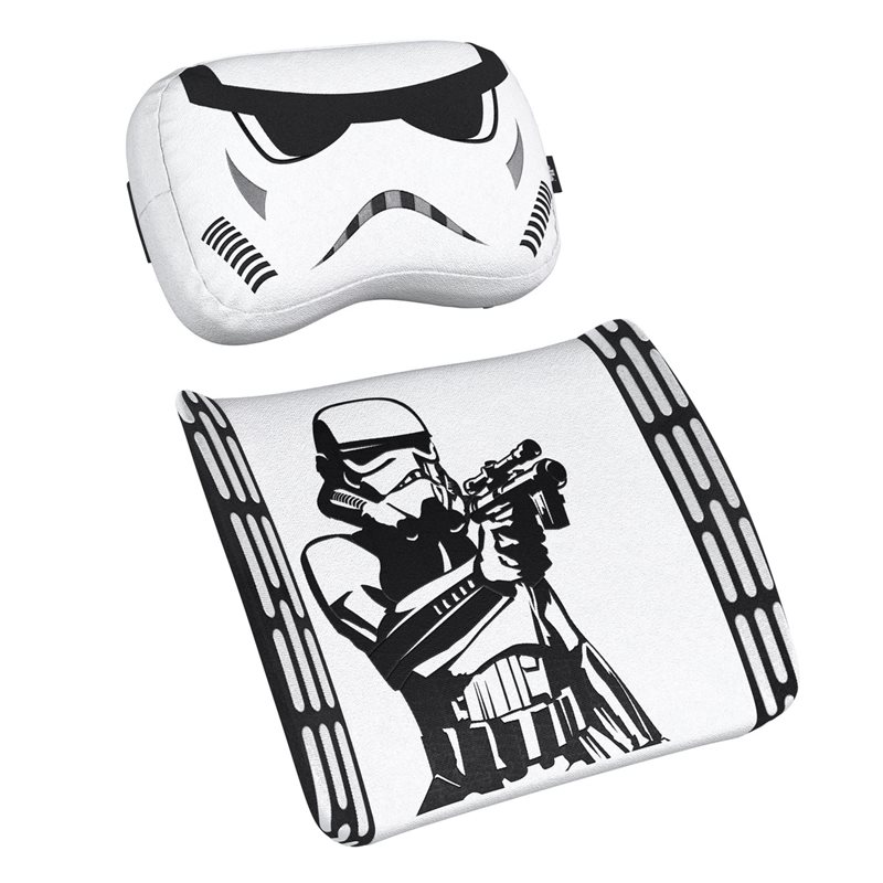 noblechairs Memory Foam Pillow Set - Stormtrooper Edition, tyynysarja noblechairs (Tarjous! Norm. 64,90€)