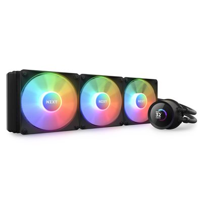 NZXT Kraken 360 RGB, 360mm AIO-nestejäähdytysratkaisu prosessorille, musta