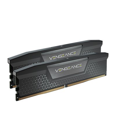 Corsair 96GB (2 x 48GB) Vengeance, DDR5 6800MHz, CL40, 1.40V, musta/harmaa
