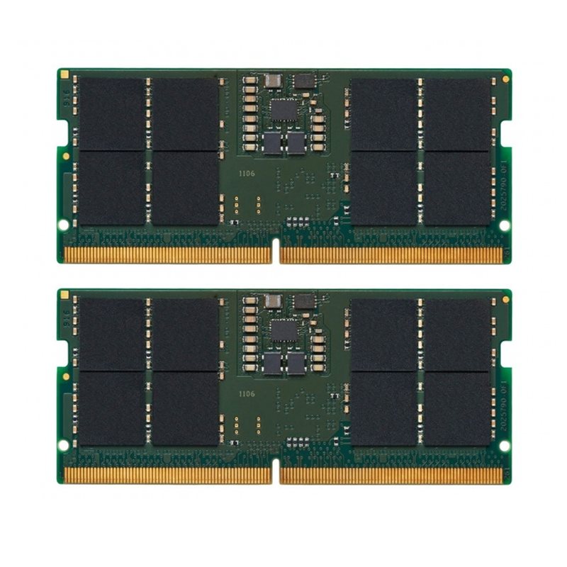 Kingston 32GB (2 x 16GB) DDR5 5600MHz, SO-DIMM, CL46, 1.10V