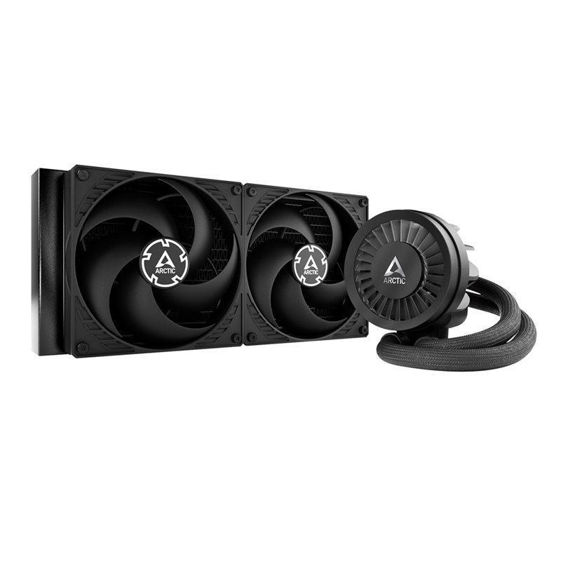 ARCTIC (Outlet) Liquid Freezer III 280 (Black), 280mm AIO-nestejäähdytysratkaisu prosessorille, musta