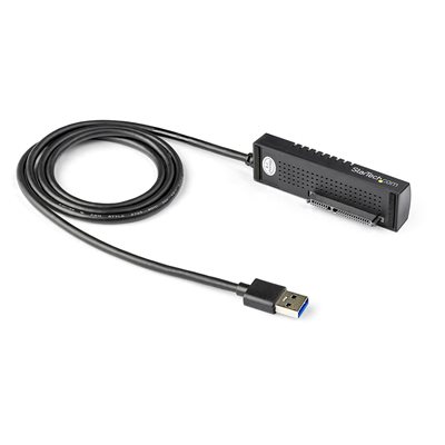 StarTech.com 3.2 Gen2 USB-A -> 2.5/3.5" SATA III -adapteri, musta