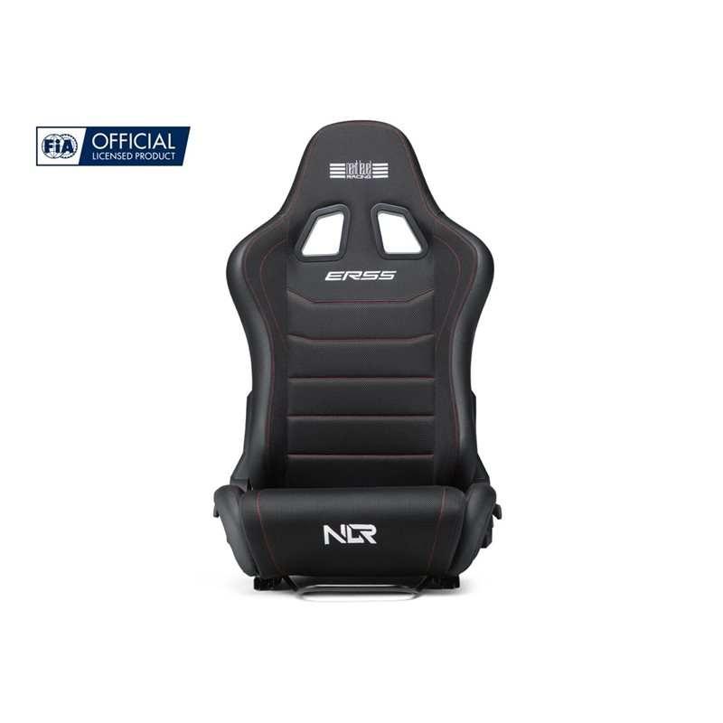 Next Level Racing ERS5 Elite Reclining Seat -sarjan istuin, Fabric & SIMAERO Mesh Edition, musta