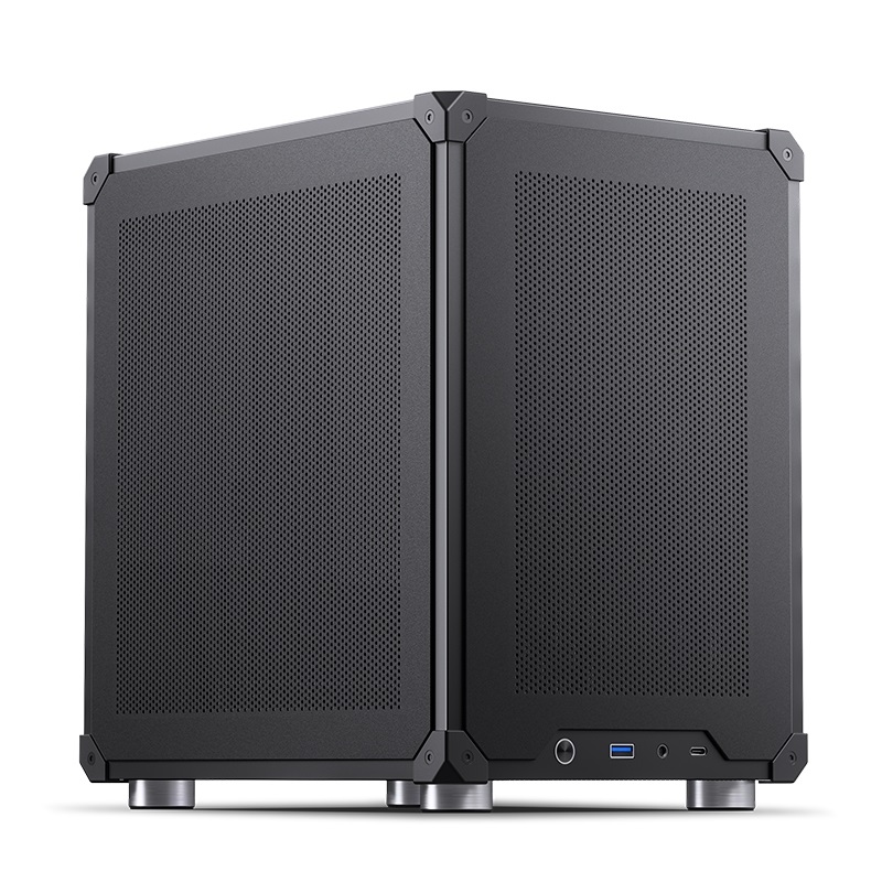 Jonsbo (Outlet) C6 Black, mATX-kotelo, musta