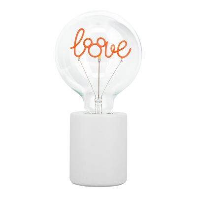 Paladone LED Neon Bulb -koristelamppu jalustalla- MICKEY