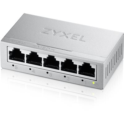 ZyXEL GS-105B V5 5-Port Desktop Gigabit Ethernet Kytkin
