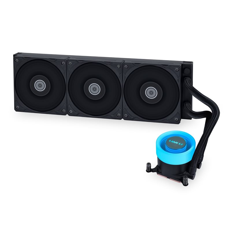 Lian Li GA2 Lite Performance, 360mm AIO-nestejäähdytysratkaisu prosessorille, musta