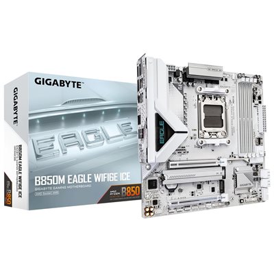 Gigabyte B850M EAGLE WIFI6E ICE, mATX-emolevy