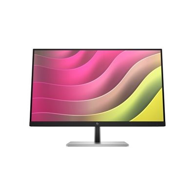 HP 23,8" E24t G5, Full HD -kosketusnäyttö, musta/hopea