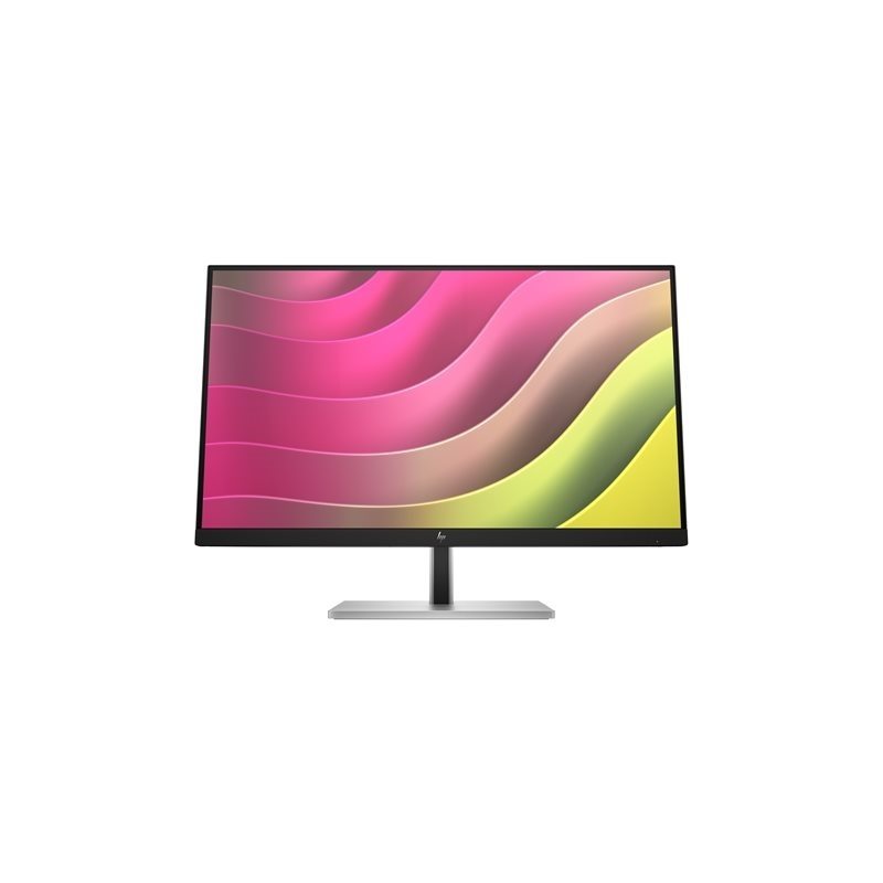 HP 23,8" E24t G5, Full HD -kosketusnäyttö, musta/hopea