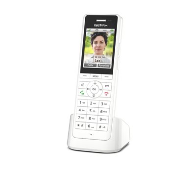 FRITZ! Fon X6 International Edition, langaton DECT-puhelin, valkoinen