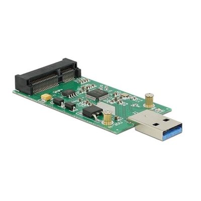 DeLock 3.2 Gen1 USB-A -> mSATA -sovitin