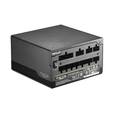 Fractal Design 660W Ion+ Platinum, modulaarinen ATX-virtalähde, 80 Plus Platinum, musta/Gunmetal