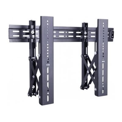 Multibrackets 40-70" M Public Video Wall Mount Push, -seinäteline näytölle, musta