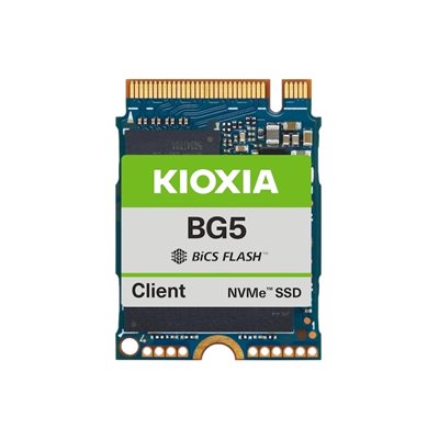 KIOXIA 256GB BG5 Series SSD-levy, M.2 2230, NVMe, PCIe Gen4 x4, 3400/1900 MB/s