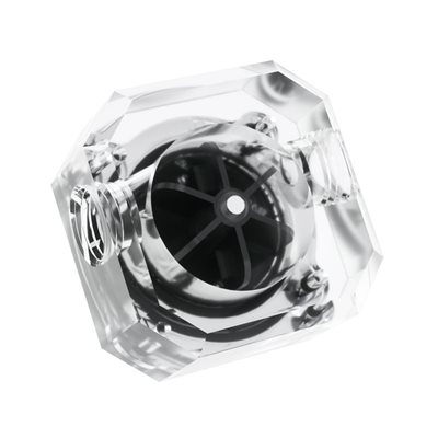 Barrow Virtausilmaisin, akryyli, musta