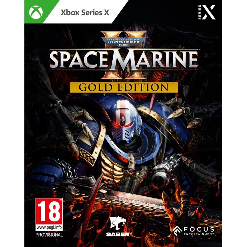 Focus Entertainment Warhammer 40,000: Space Marine 2 - Gold Edition (Xbox Series X, K-18!) Ennakkotilaa!