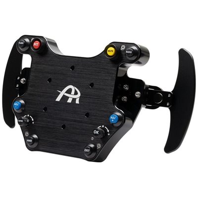 Ascher Racing B24M SC -painikelevy, musta