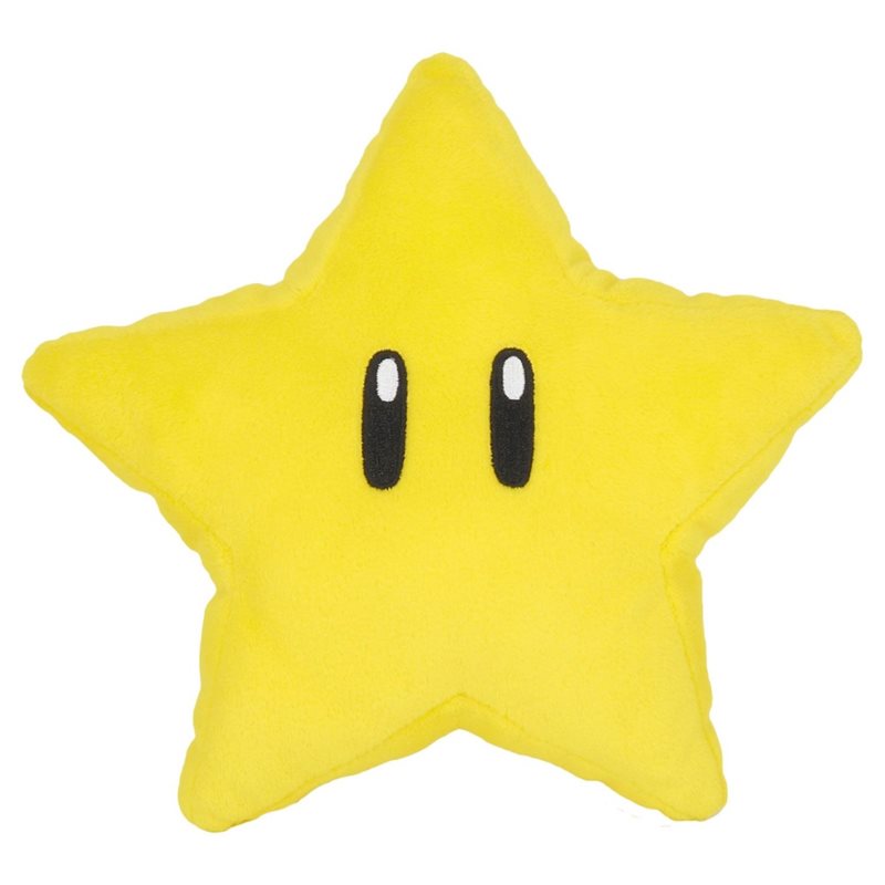1UP Distribution Nintendo Together Plush - Super Mario Super Star -pehmolelu, 18cm