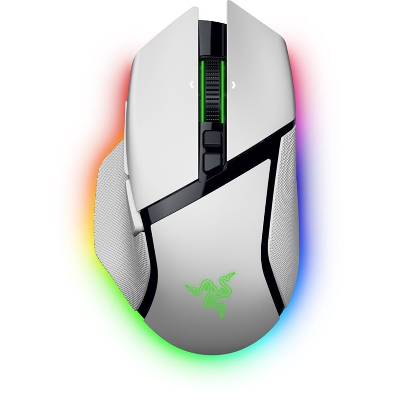 Razer Basilisk V3 Pro 35K, langaton pelihiiri, 35 000 DPI, valkoinen