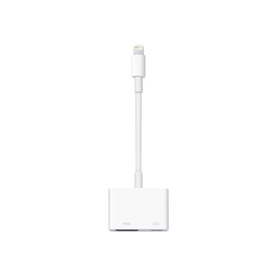 Apple Lightning Digital AV Adapter -sovitin, valkoinen